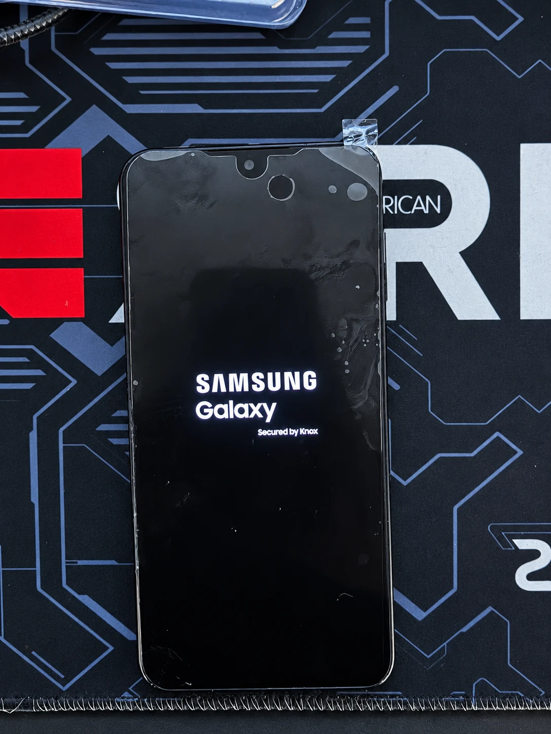 Samsung Galaxy auf der Reparaturmatte